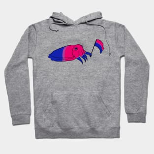 Cuttlefish Pride - Bisexual Pride Hoodie